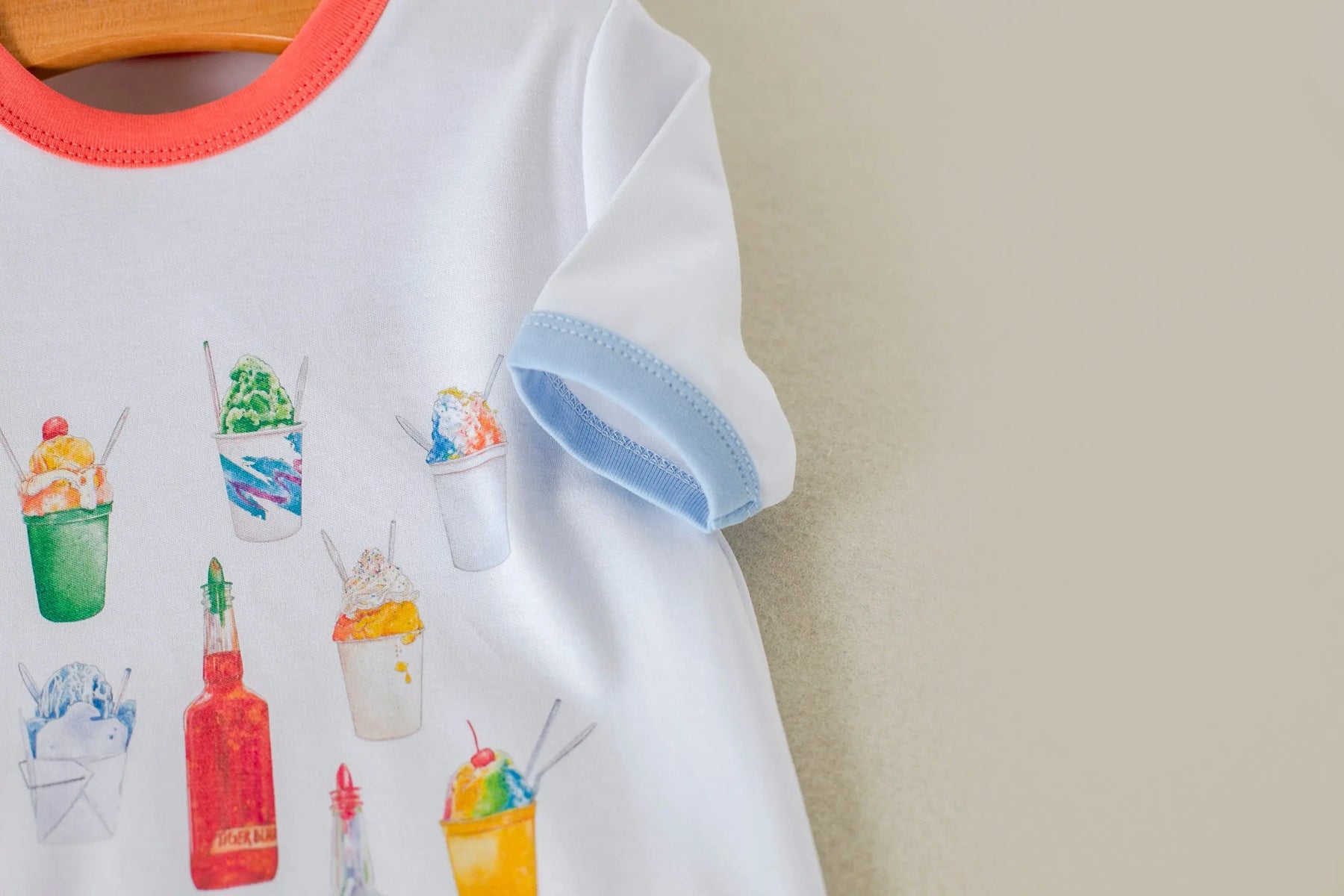 Eat More Snoballs Organic Cotton Kids Tshirt Nola Tawk