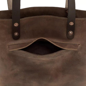 Eden MEDIUM Leather Tote Bag - Classic Mission Mercantile Leather Goods