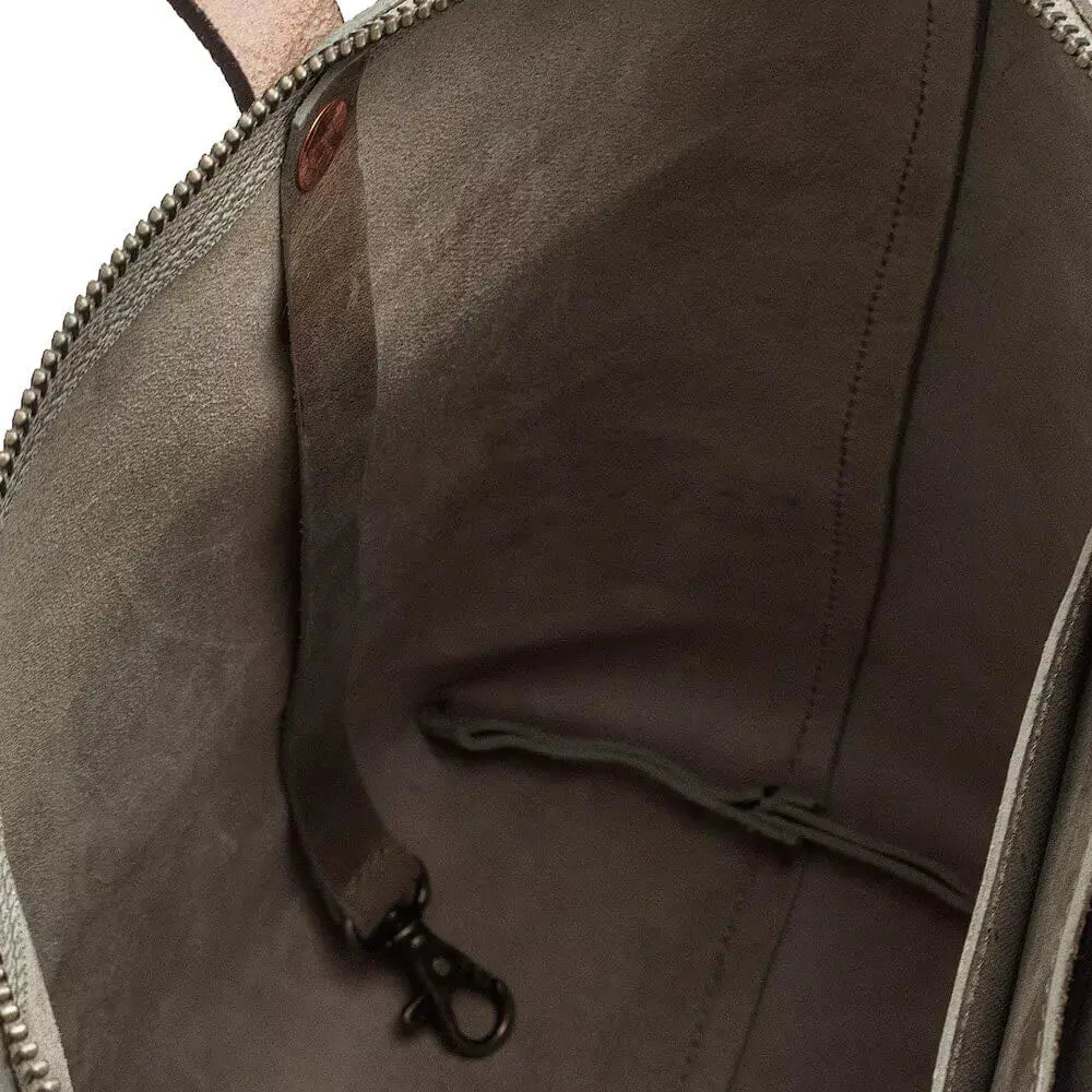 Eden SMALL Leather Tote Bag - Zippered Mission Mercantile Leather Goods
