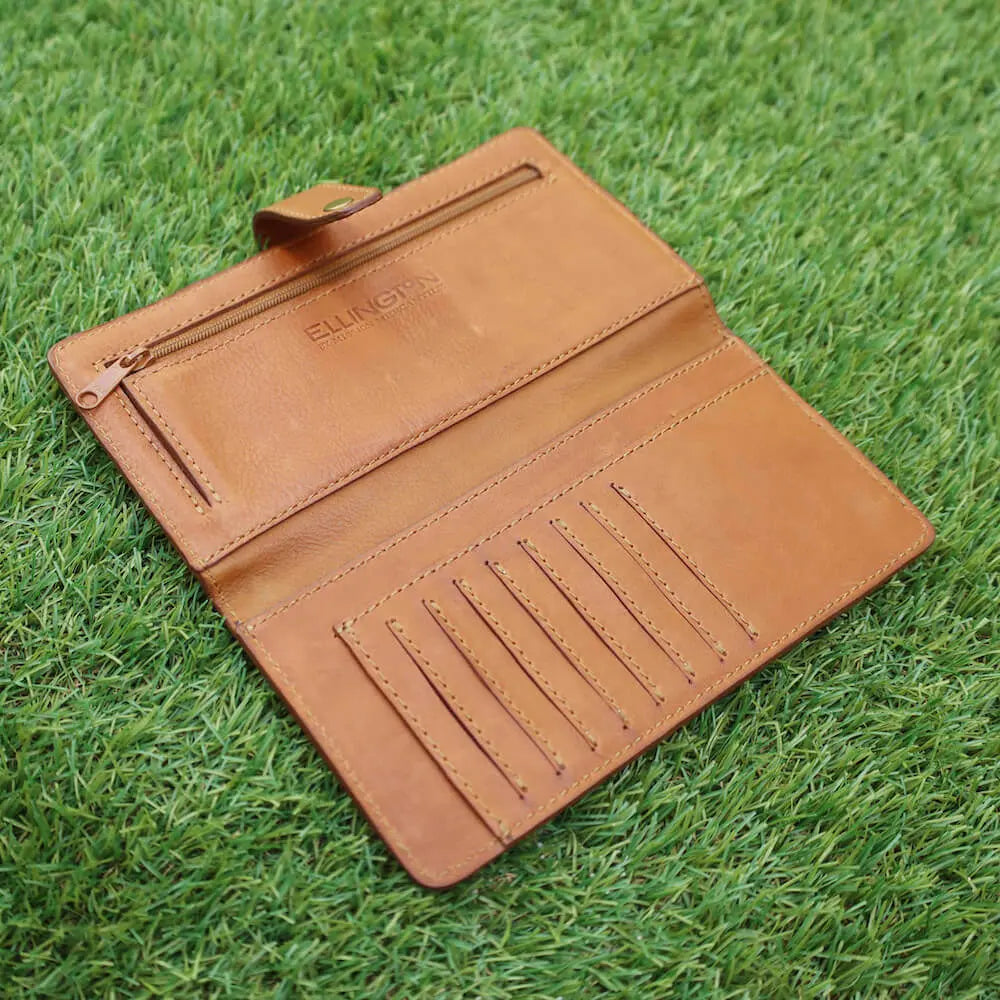 Eleanor Leather Wallet Mission Mercantile Leather Goods