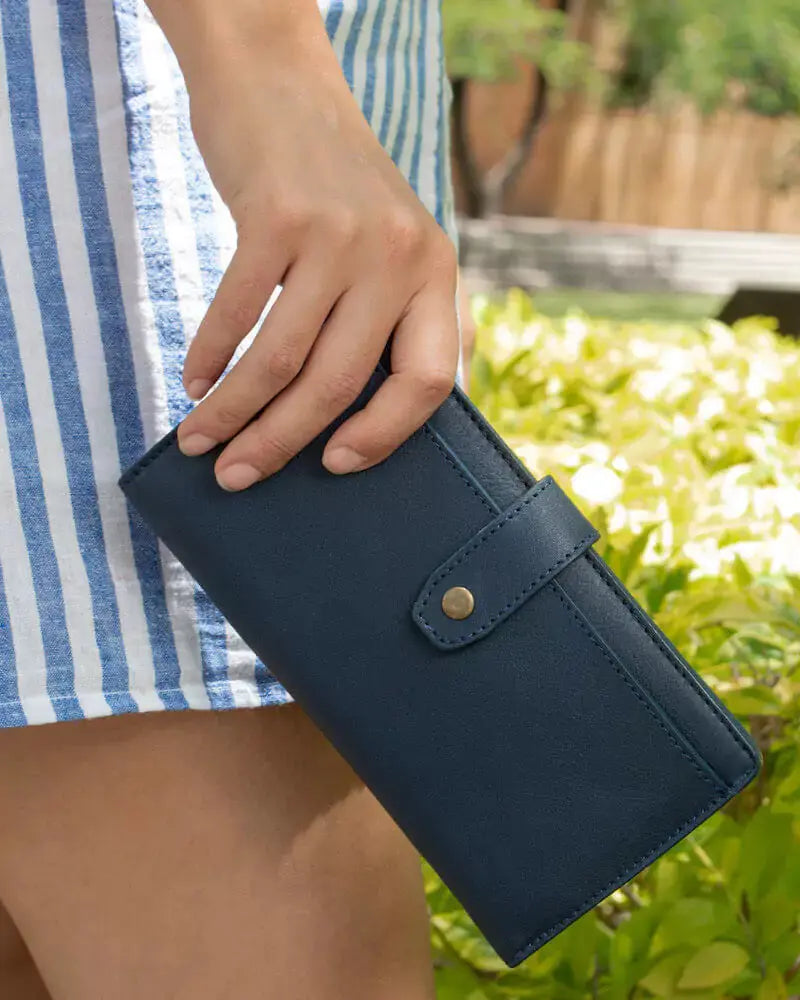 Eleanor Leather Wallet Mission Mercantile Leather Goods