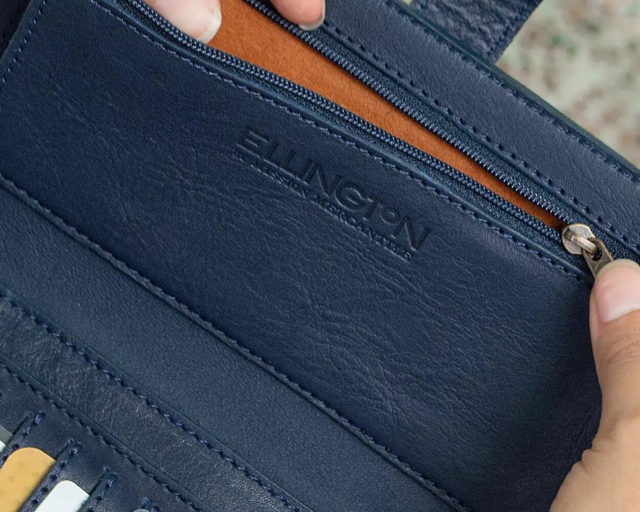 Eleanor Leather Wallet Mission Mercantile Leather Goods