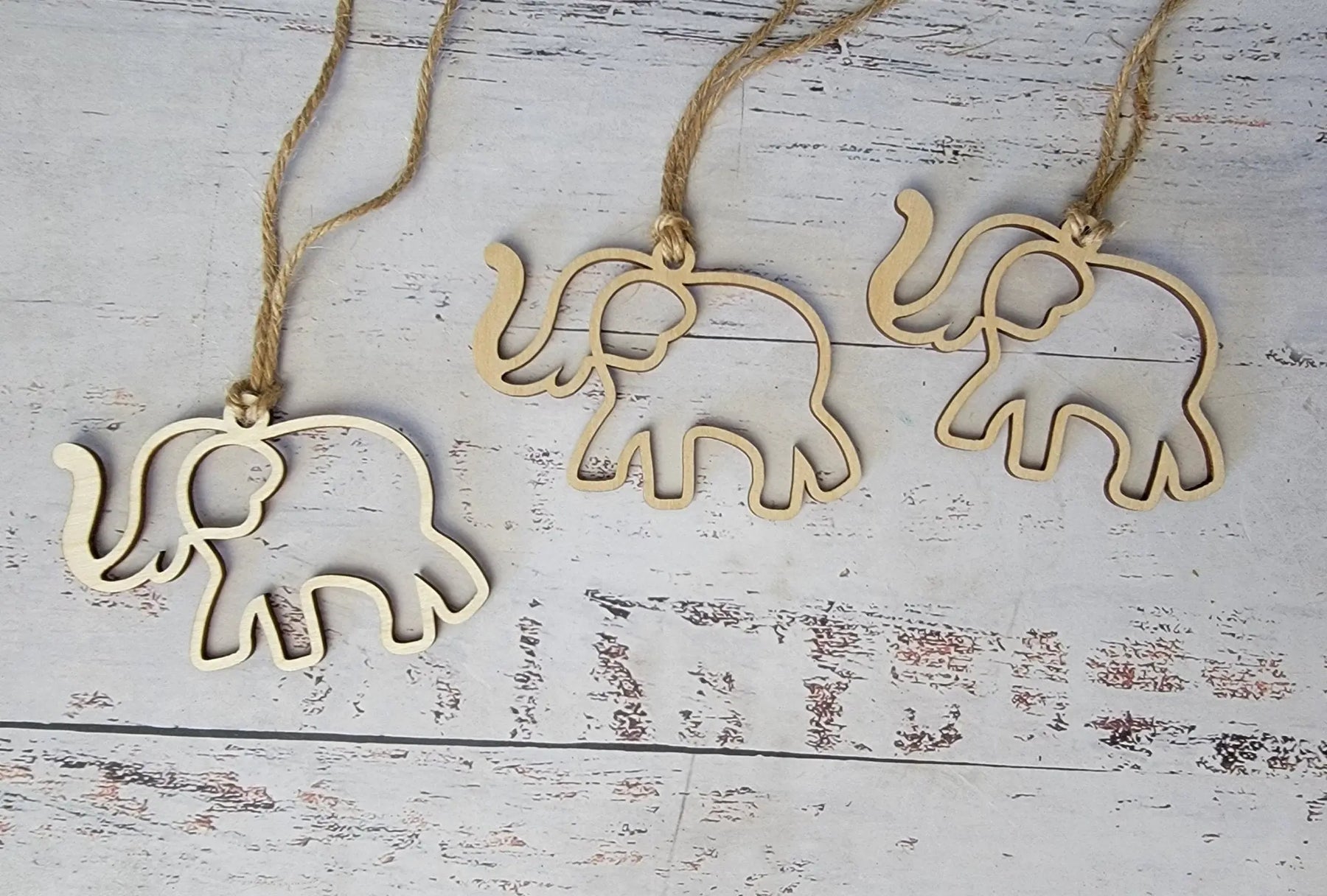 Elephant Friendship Sisterhood Ornament EverLee Creations