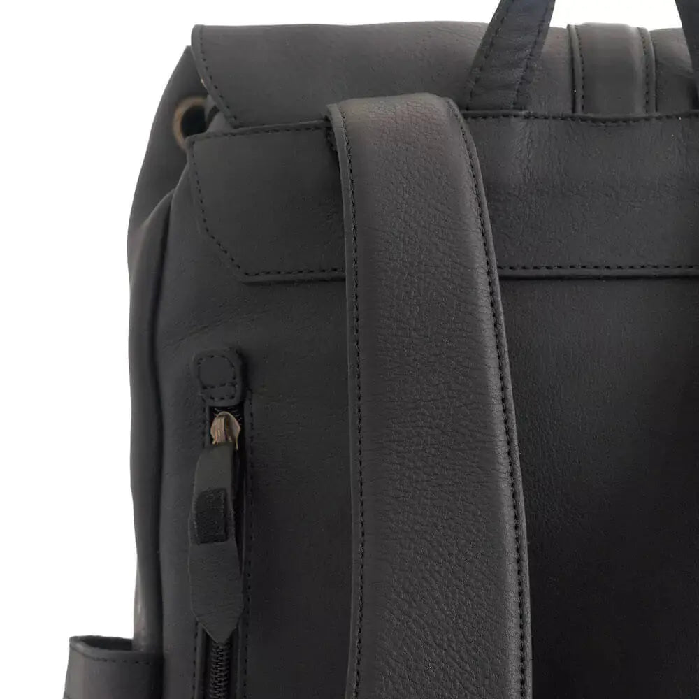 Ellington Leather Backpack Mission Mercantile Leather Goods