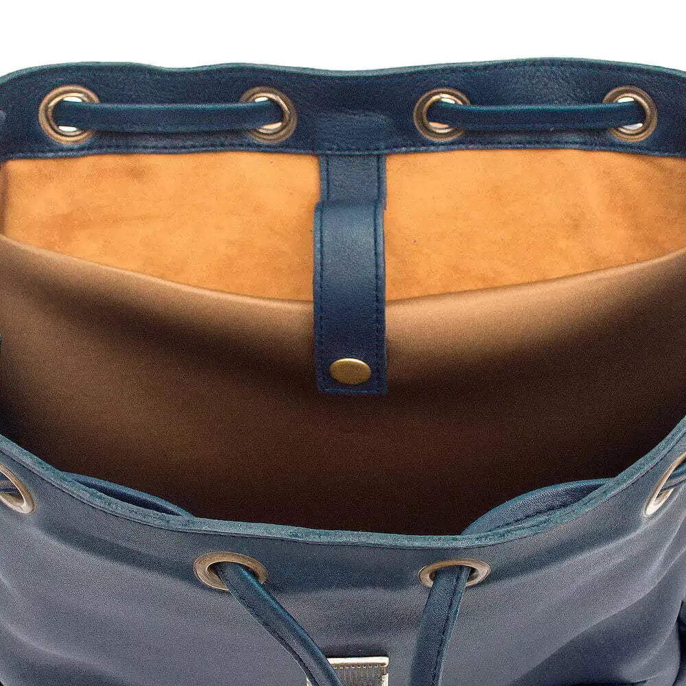 Ellington Leather Backpack Mission Mercantile Leather Goods