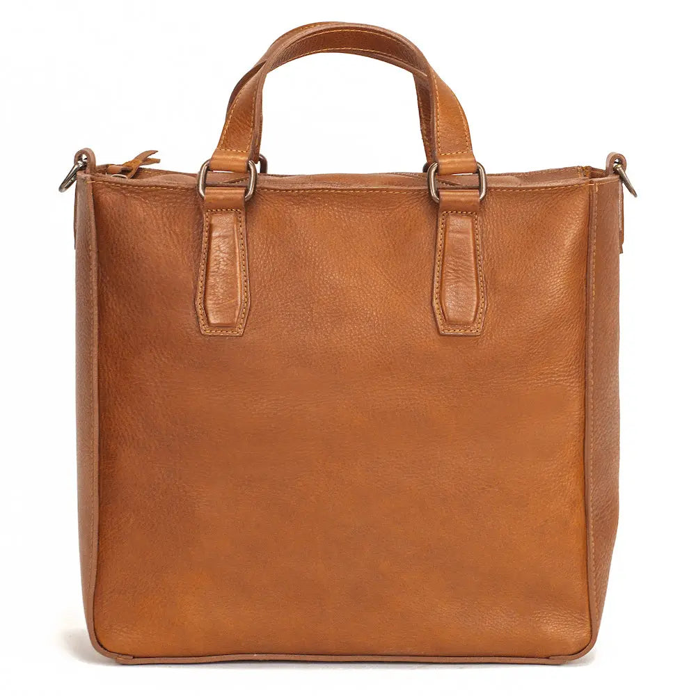 Ellington Leather Market Tote Mission Mercantile Leather Goods