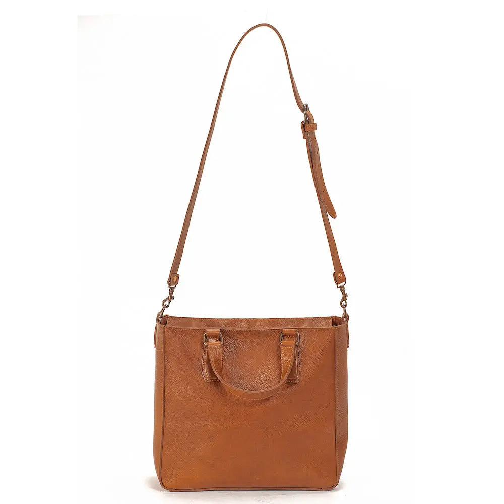 Ellington Leather Market Tote Mission Mercantile Leather Goods