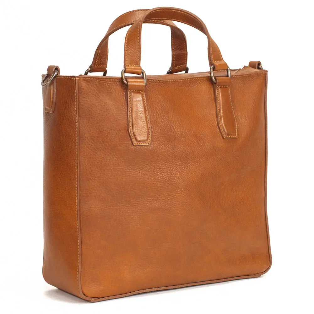 Ellington Leather Market Tote Mission Mercantile Leather Goods
