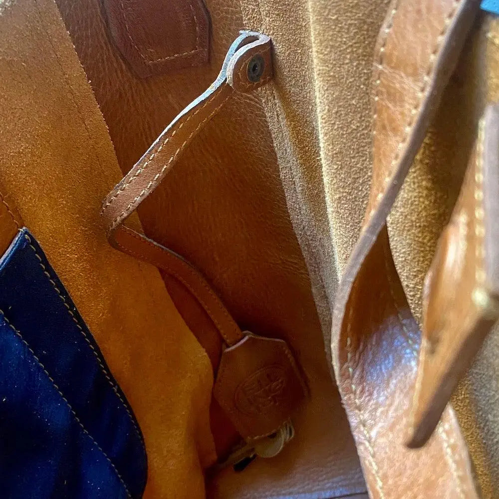 Ellington Leather Market Tote Mission Mercantile Leather Goods