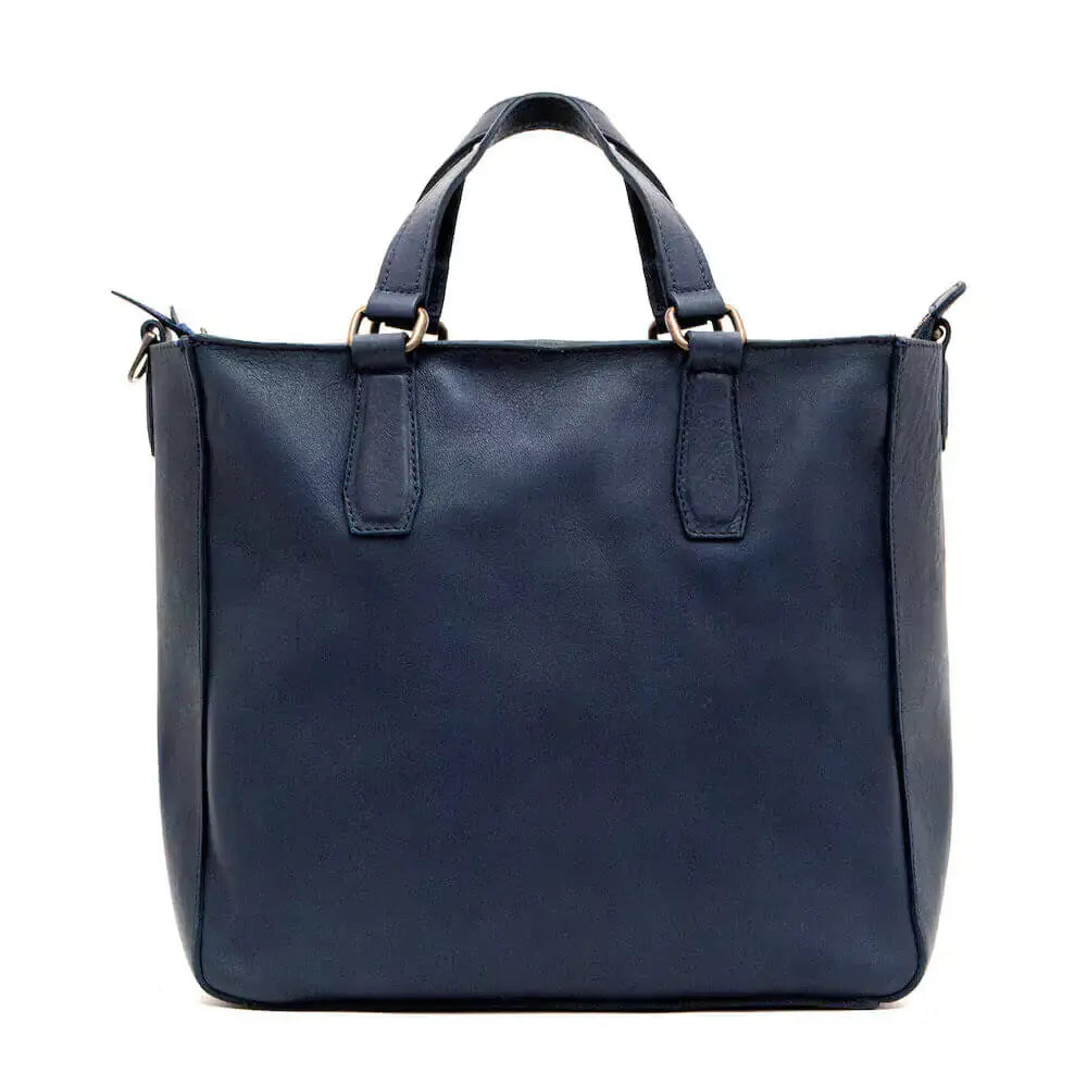 Ellington Leather Market Tote Mission Mercantile Leather Goods