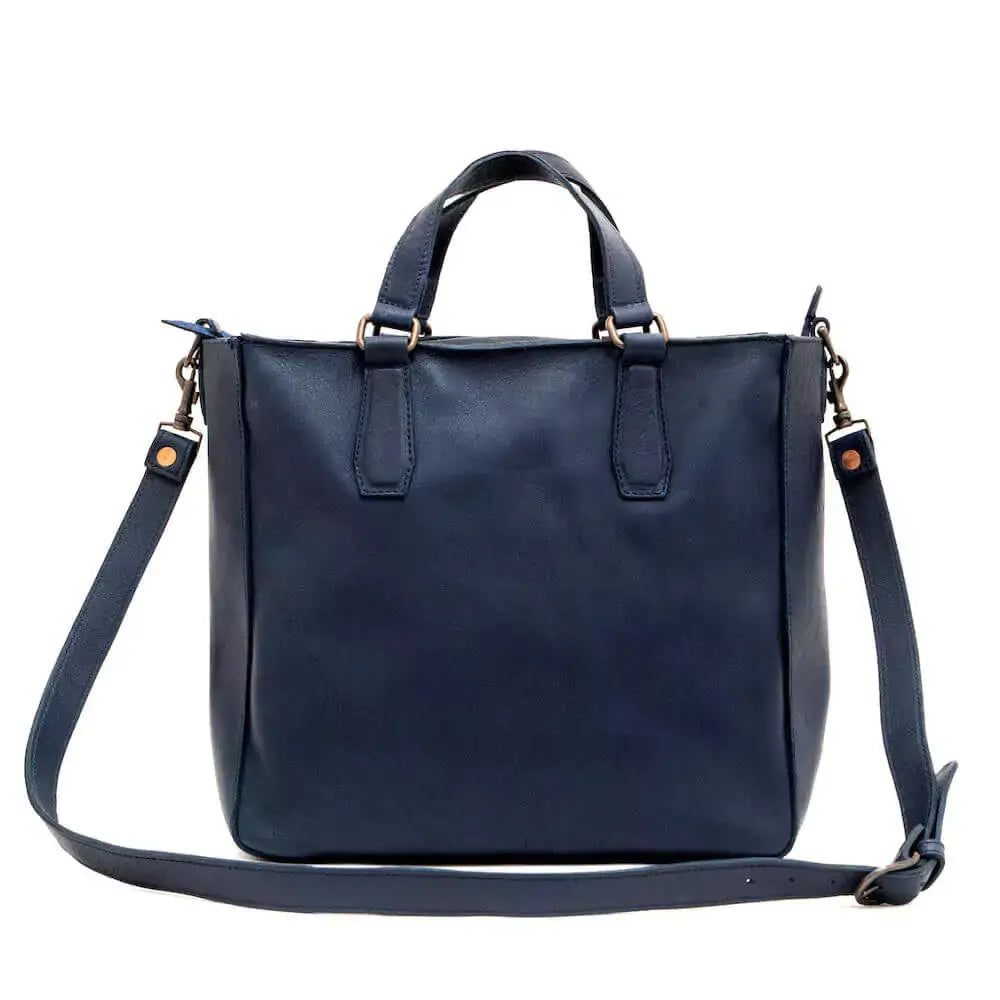 Ellington Leather Market Tote Mission Mercantile Leather Goods