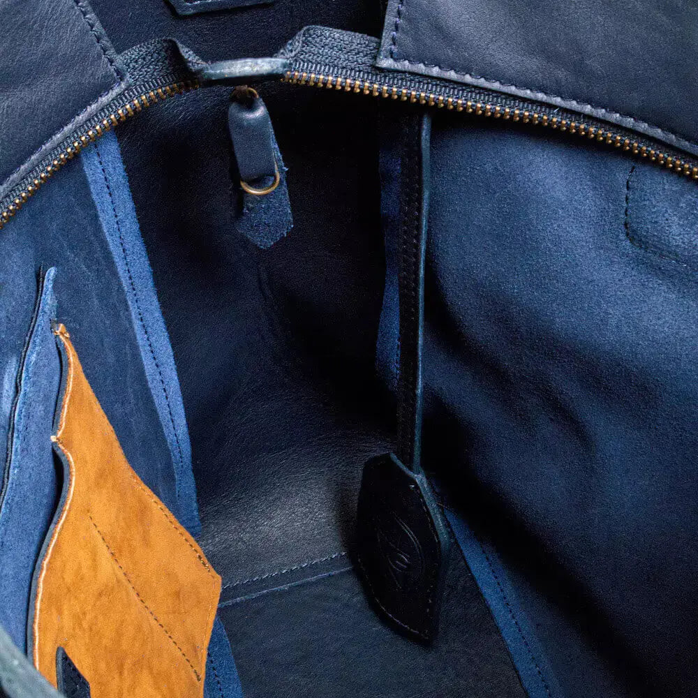Ellington Leather Market Tote Mission Mercantile Leather Goods
