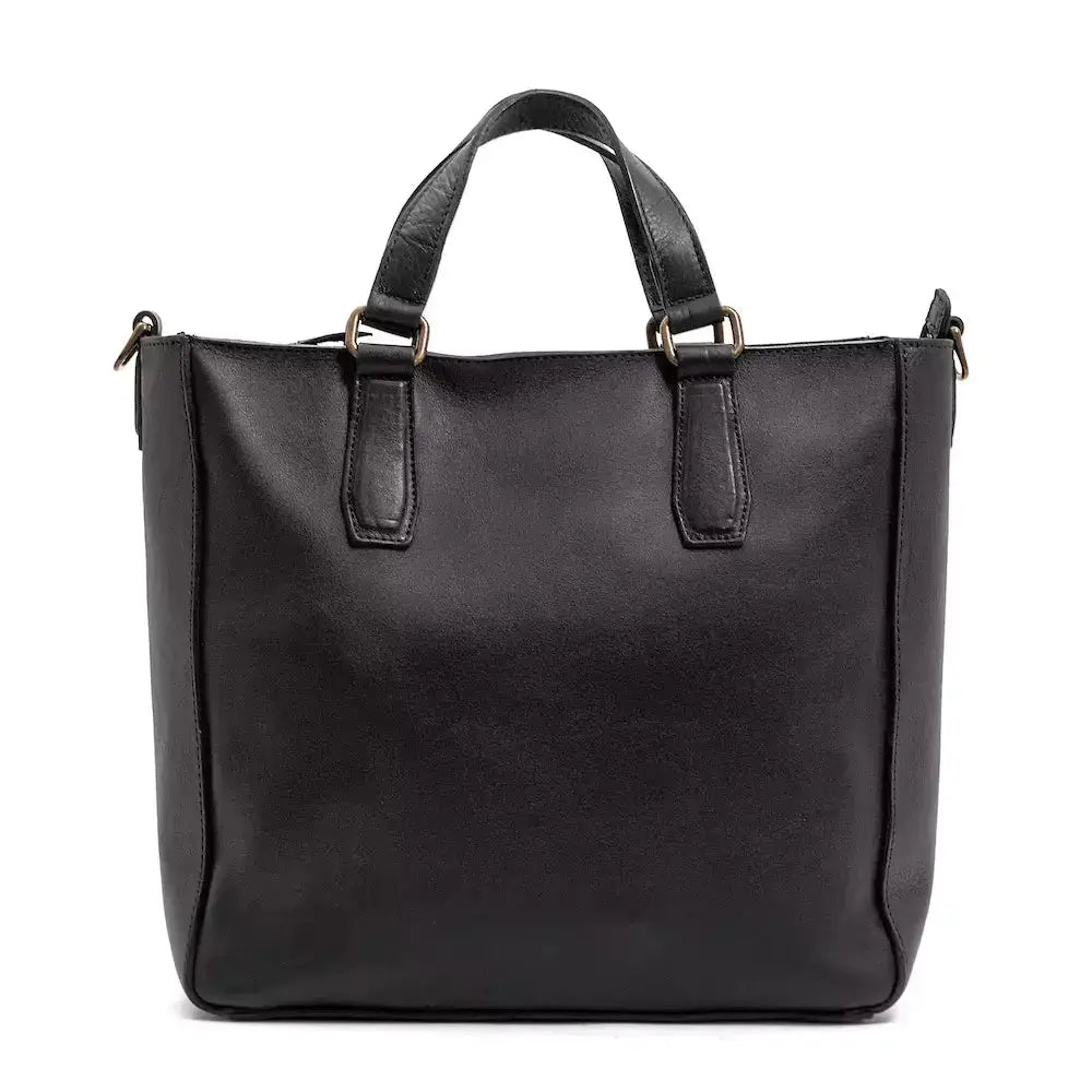 Ellington Leather Market Tote Mission Mercantile Leather Goods