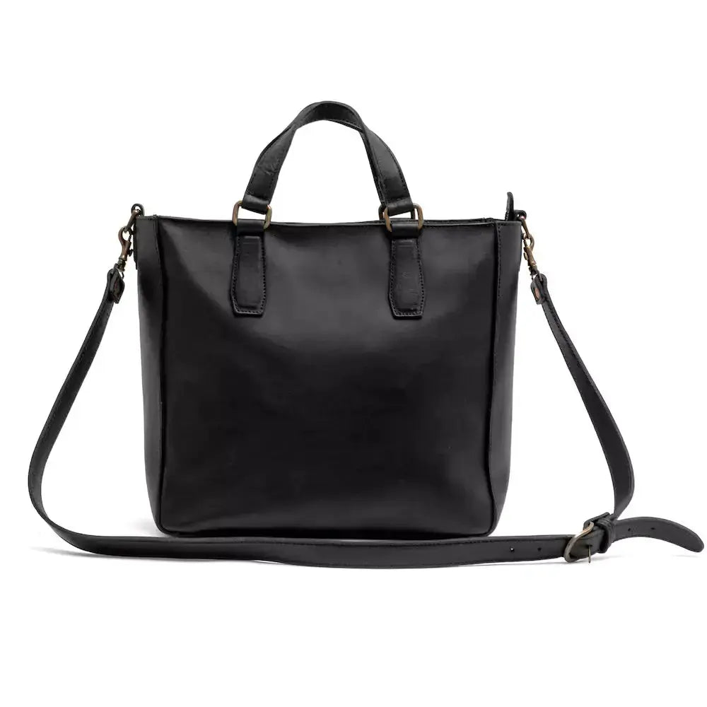 Ellington Leather Market Tote Mission Mercantile Leather Goods
