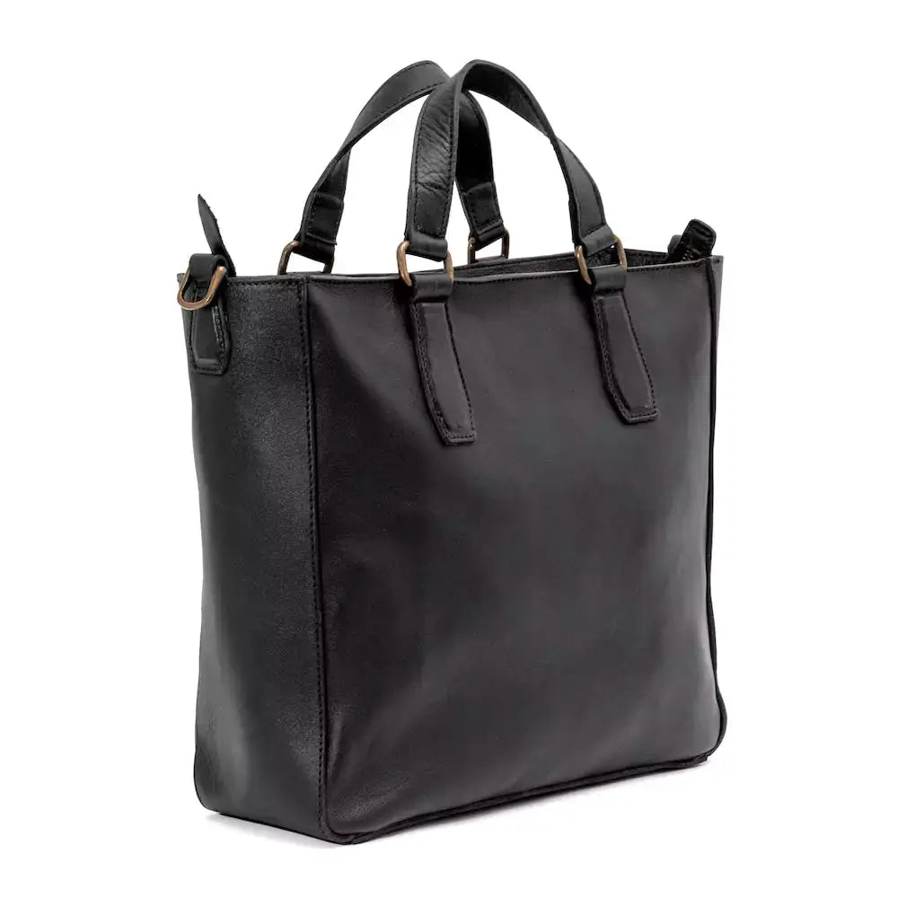Ellington Leather Market Tote Mission Mercantile Leather Goods