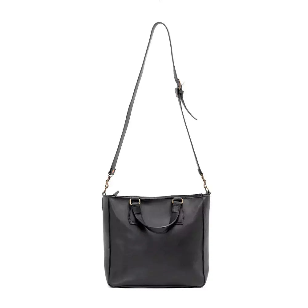 Ellington Leather Market Tote Mission Mercantile Leather Goods