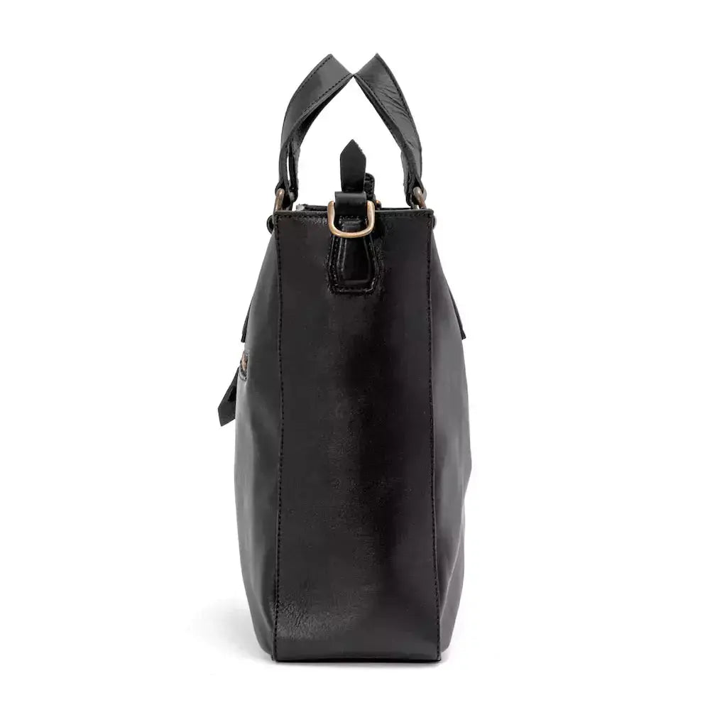 Ellington Leather Market Tote Mission Mercantile Leather Goods