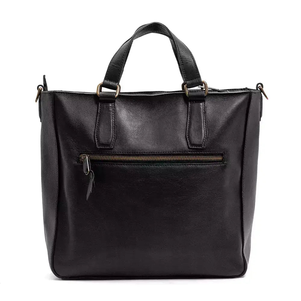 Ellington Leather Market Tote Mission Mercantile Leather Goods