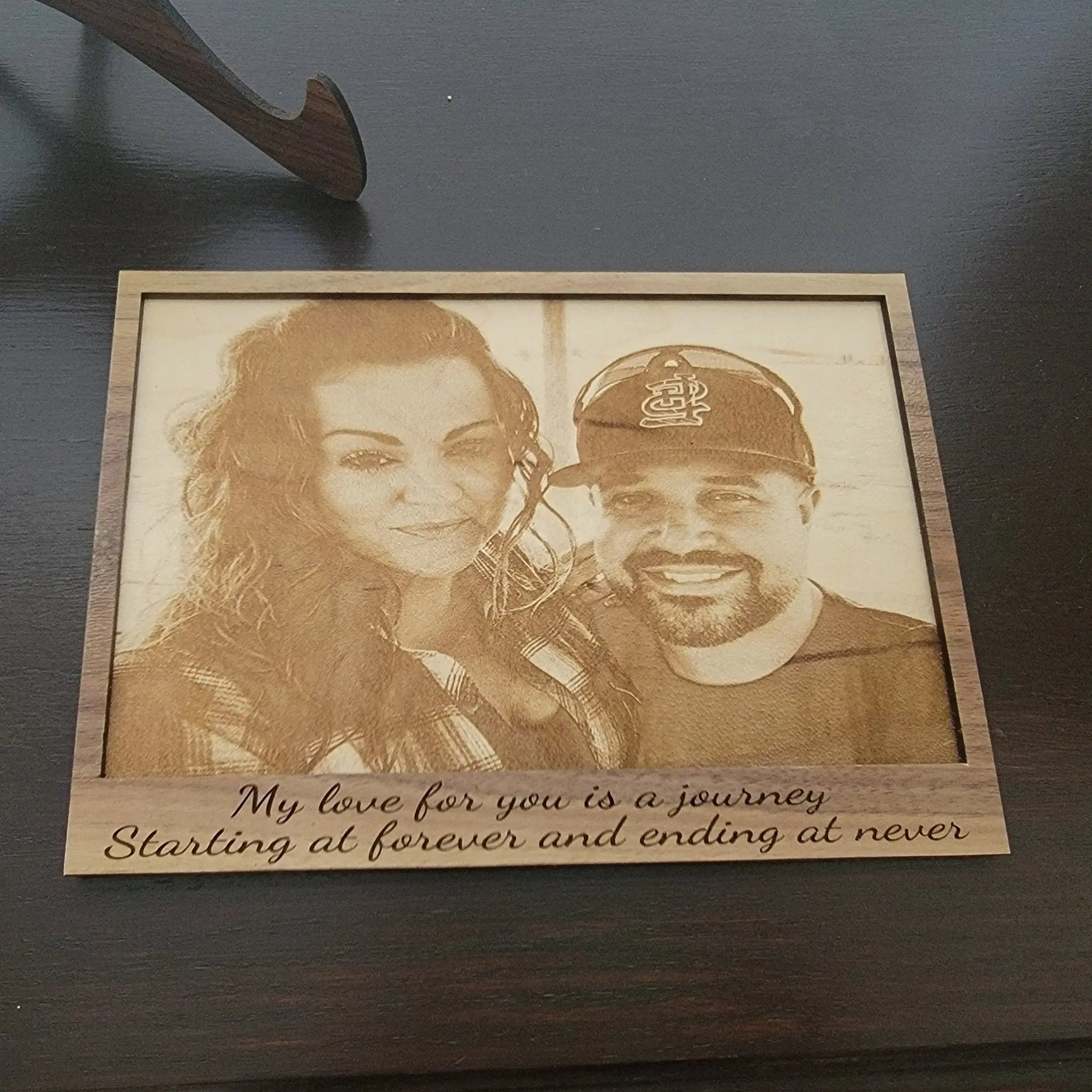 Engraved Wood Photo EverLee Creations