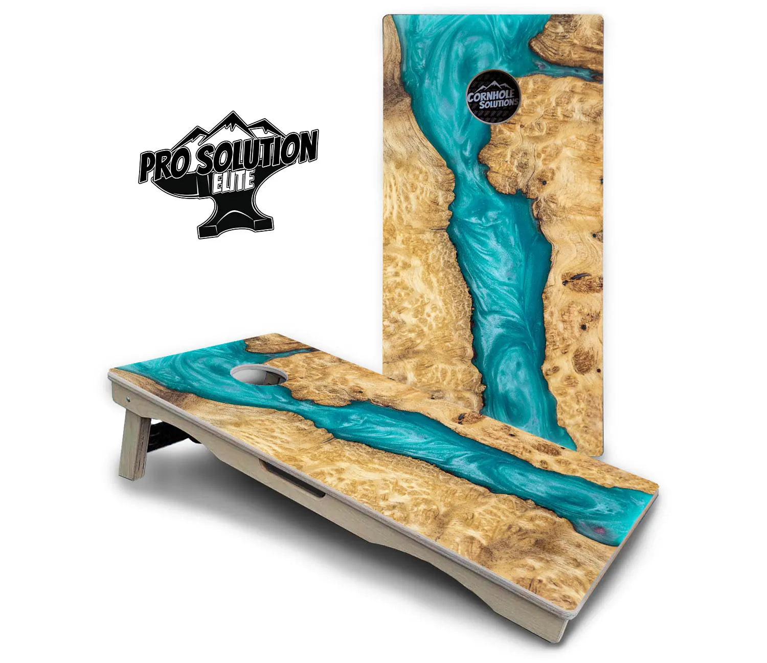 Epoxy Cornhole Boards (not actual epoxy) - Pro Solution Elite Series Cornhole Solutions