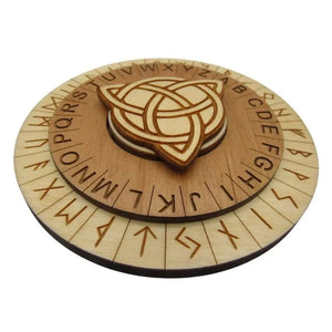 Escape Room Cipher Wheel – Norse Runes Puzzle Prop Creative Escape Rooms