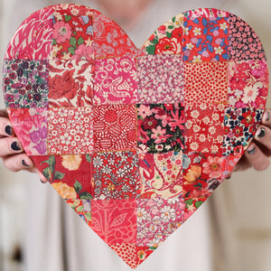 Fabric-Faced Pallet Hearts Dennehey Design Co.