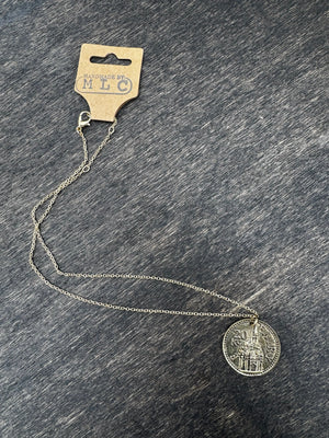 Fairy Coin Necklace Mushroom Lady Co