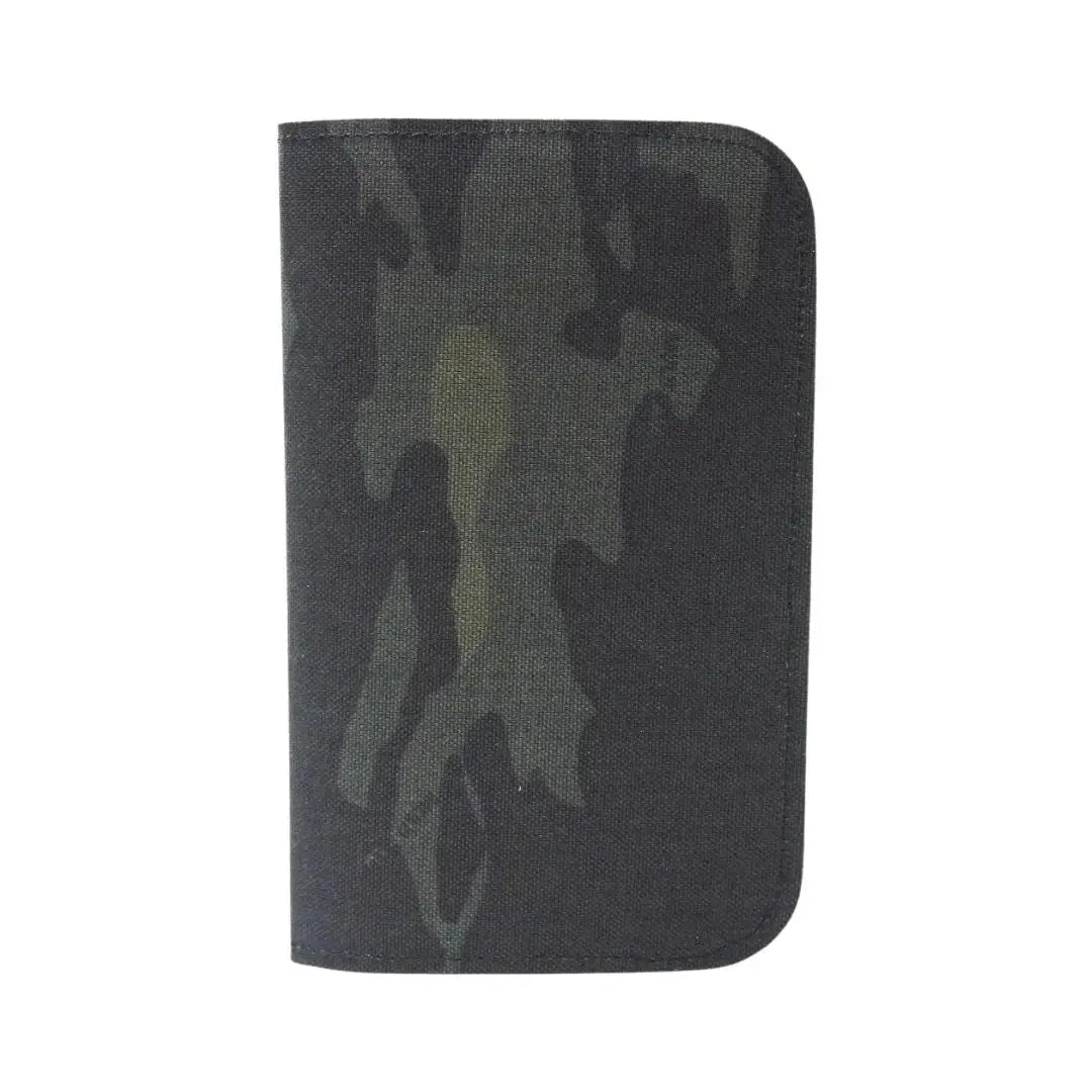 Camouflage pattern Field Notes wallet with card slots