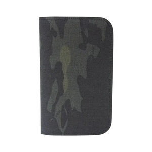 Camouflage pattern Field Notes wallet with card slots