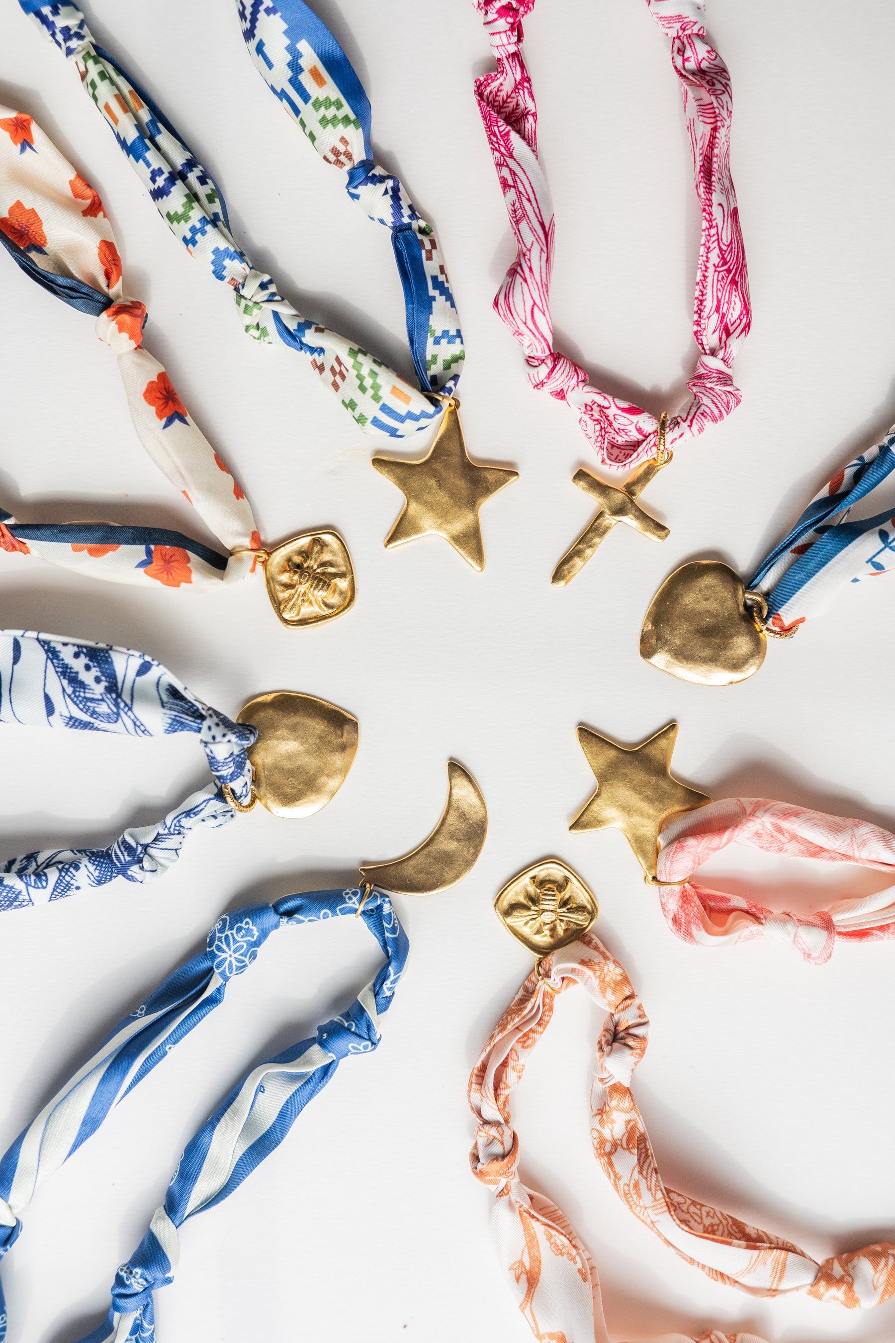 Custom Scarf Necklaces
