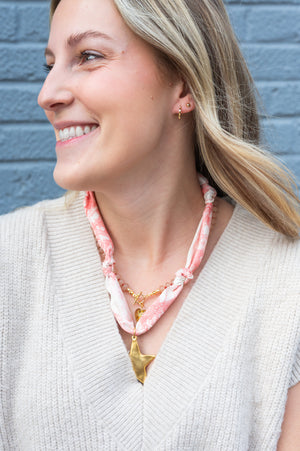 Custom Scarf Necklaces