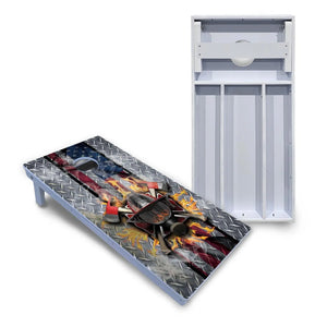 Firefighter Cornhole Boards - All Weather Series Cornhole Solutions