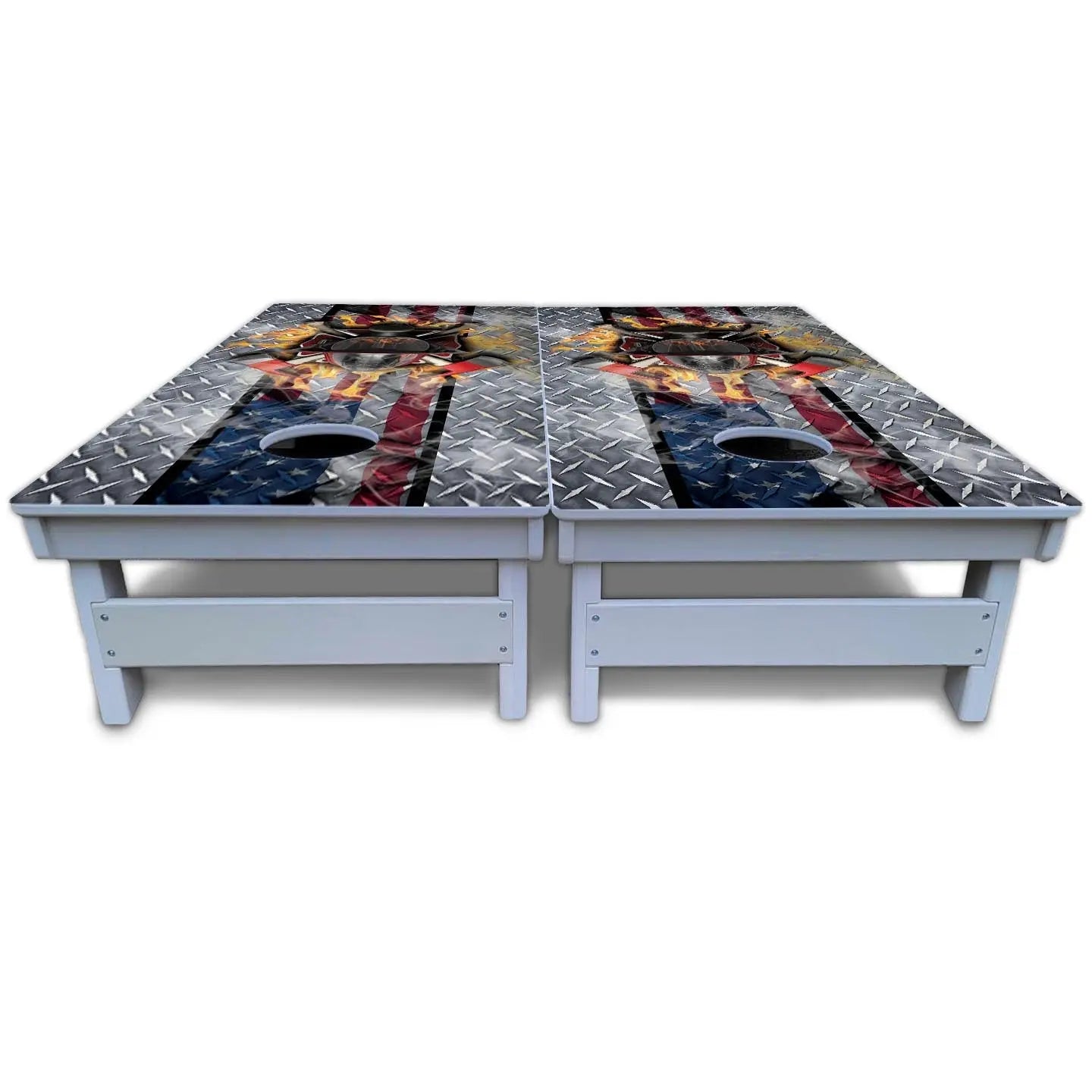 Firefighter Cornhole Boards - All Weather Series Cornhole Solutions
