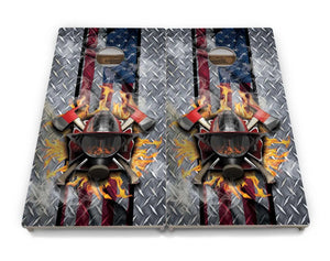 Firefighter Cornhole Boards - Professional Tournament Series Cornhole Solutions