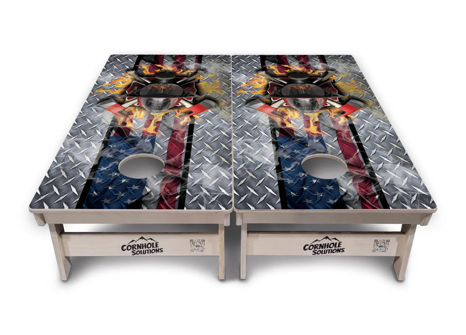 Firefighter Cornhole Boards - Professional Tournament Series Cornhole Solutions