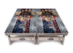 Firefighter Cornhole Boards - Professional Tournament Series Cornhole Solutions