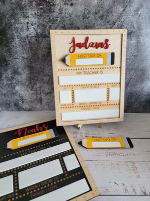 First Day of School Sign EverLee Creations