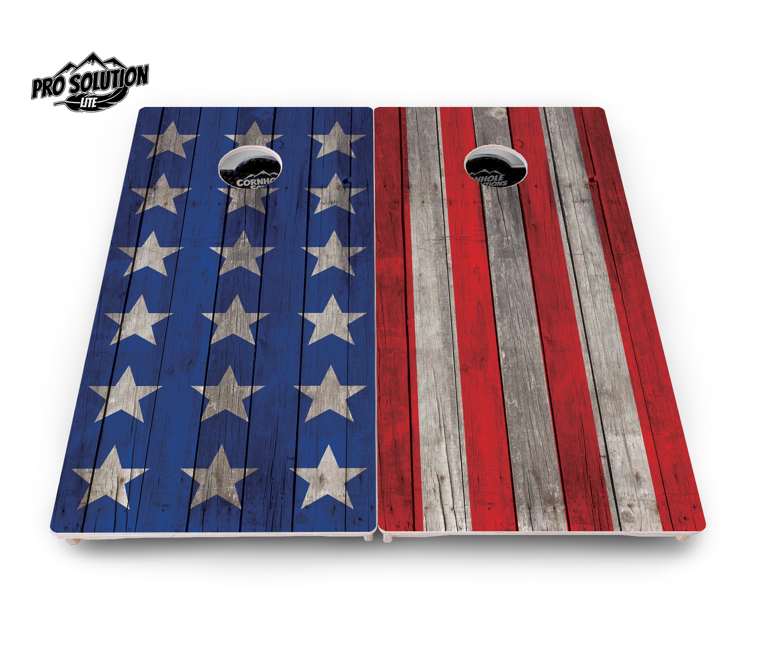 Large Stars & Stripes Cornhole Boards - Pro Solution Lite Series Cornhole Solutions