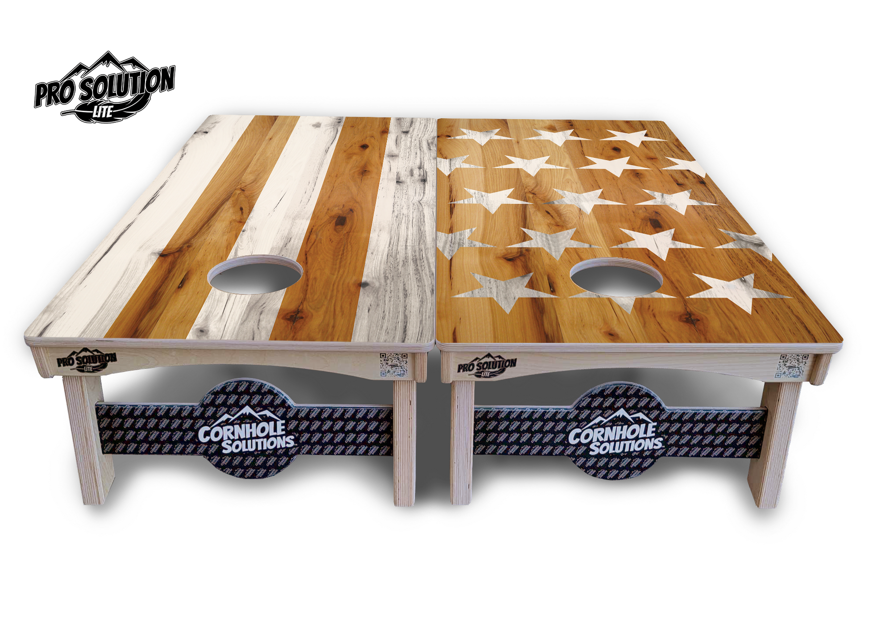 Large Stars & Stripes Cornhole Boards - Pro Solution Lite Series Cornhole Solutions