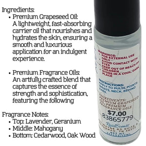 Forest Majesty Roll-On Oil – Where Strength Meets Serenity ResilScents