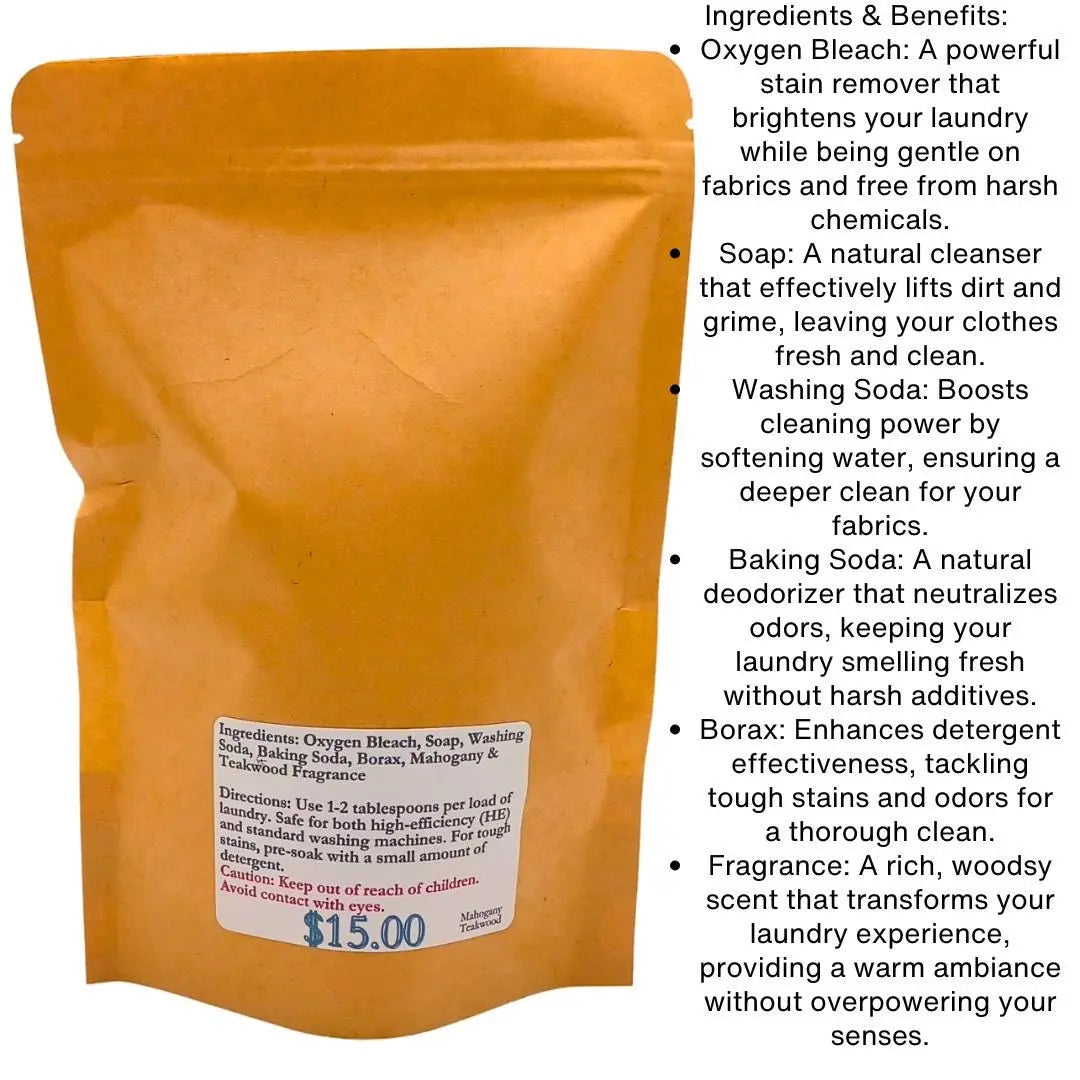 Forest Majesty™ Laundry Detergent | Mahogany & Teakwood Clean – ResilScents™ ResilScents