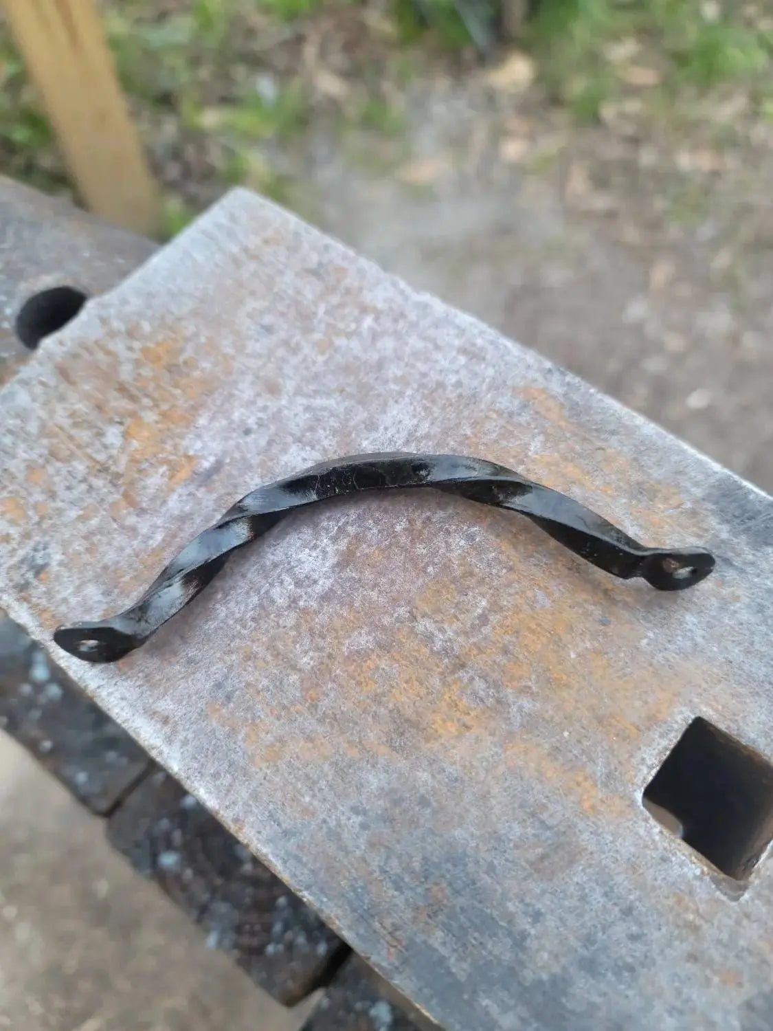 Forged Drawer Handles / Cabinet Handles Redbeard's Forge LLC