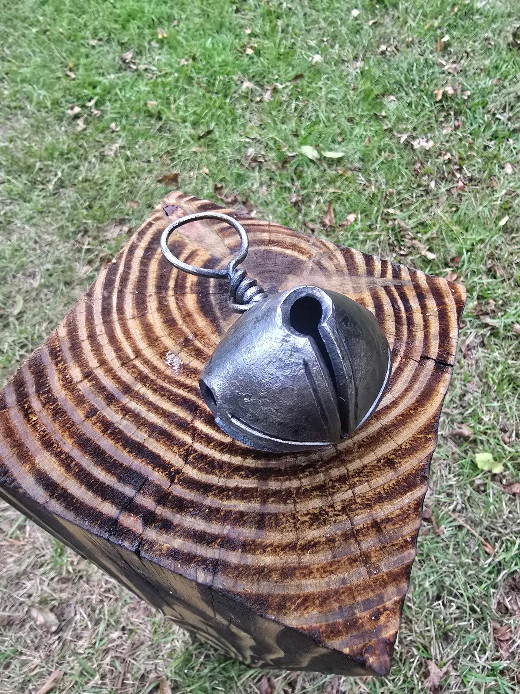 Forged Jingle Bell Redbeard's Forge LLC