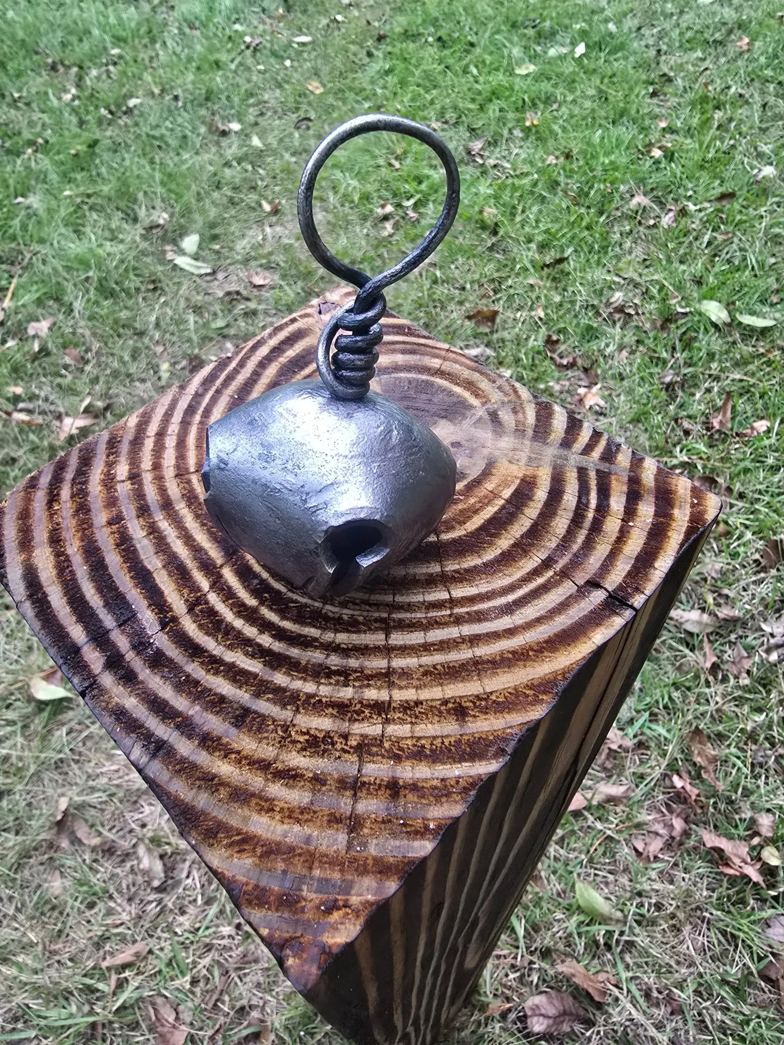 Forged Jingle Bell Redbeard's Forge LLC