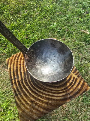 Forged Ladle Redbeard's Forge LLC