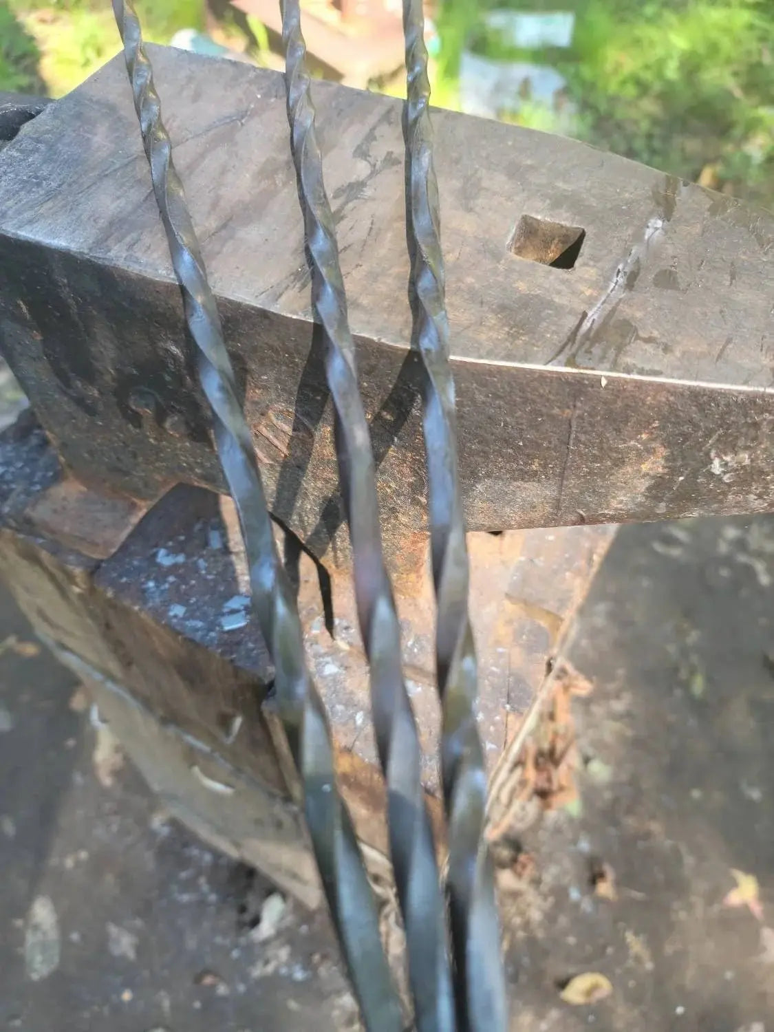 Forged Meat Skewers Redbeard's Forge LLC