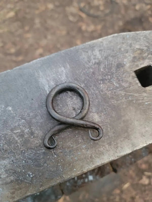 Forged Norse Protection Pendant Redbeard's Forge LLC