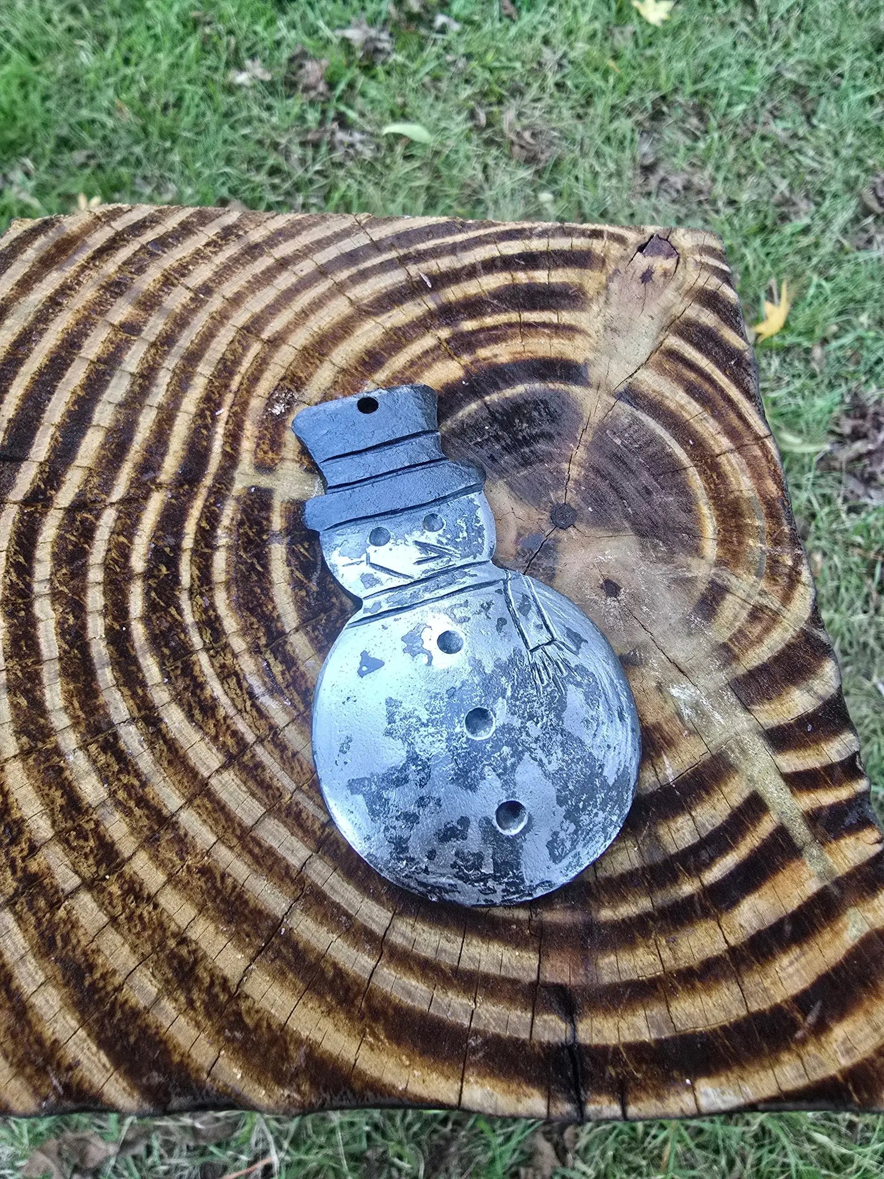 Forged Snowman Redbeard's Forge LLC