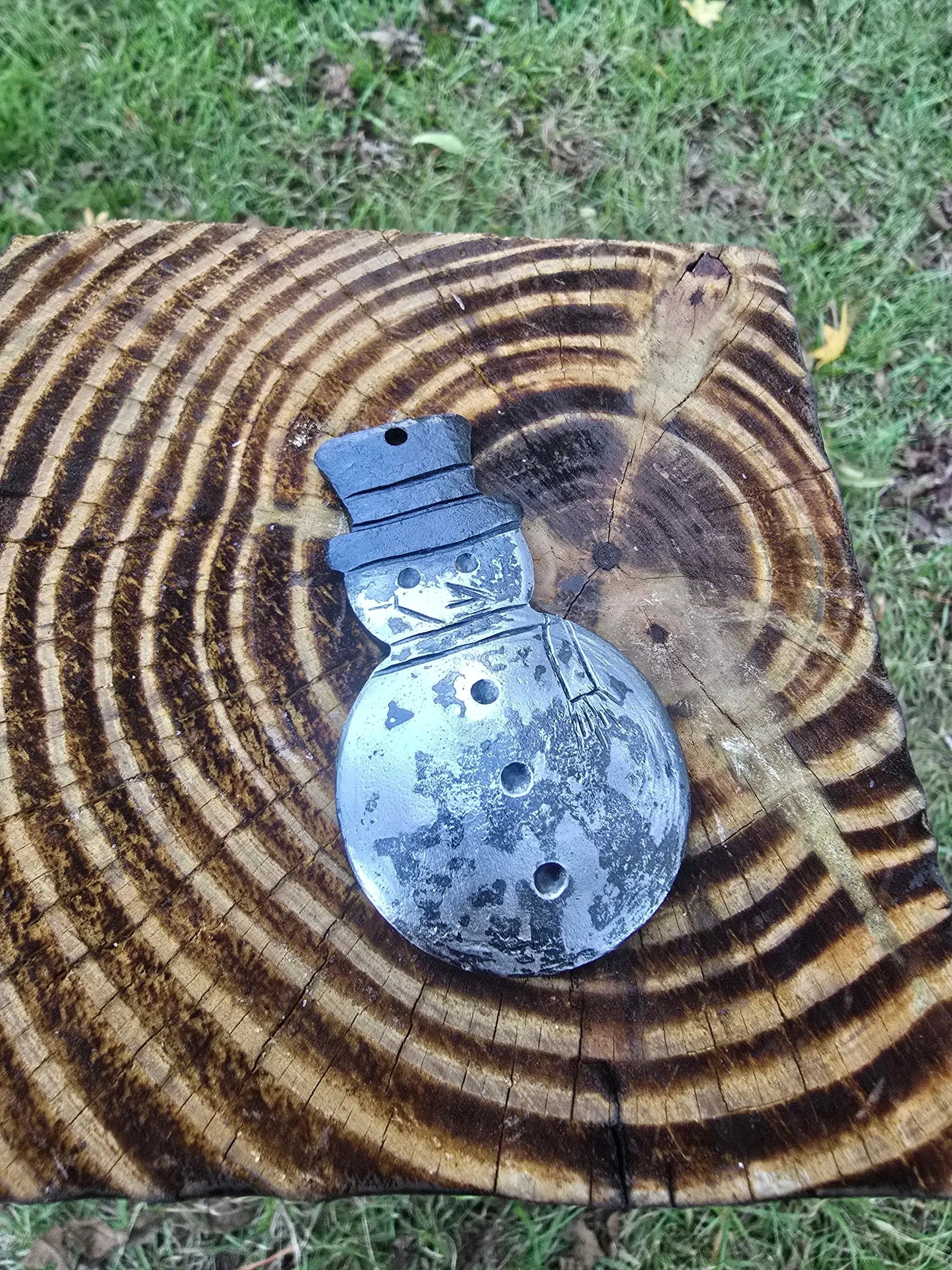 Forged Snowman Redbeard's Forge LLC