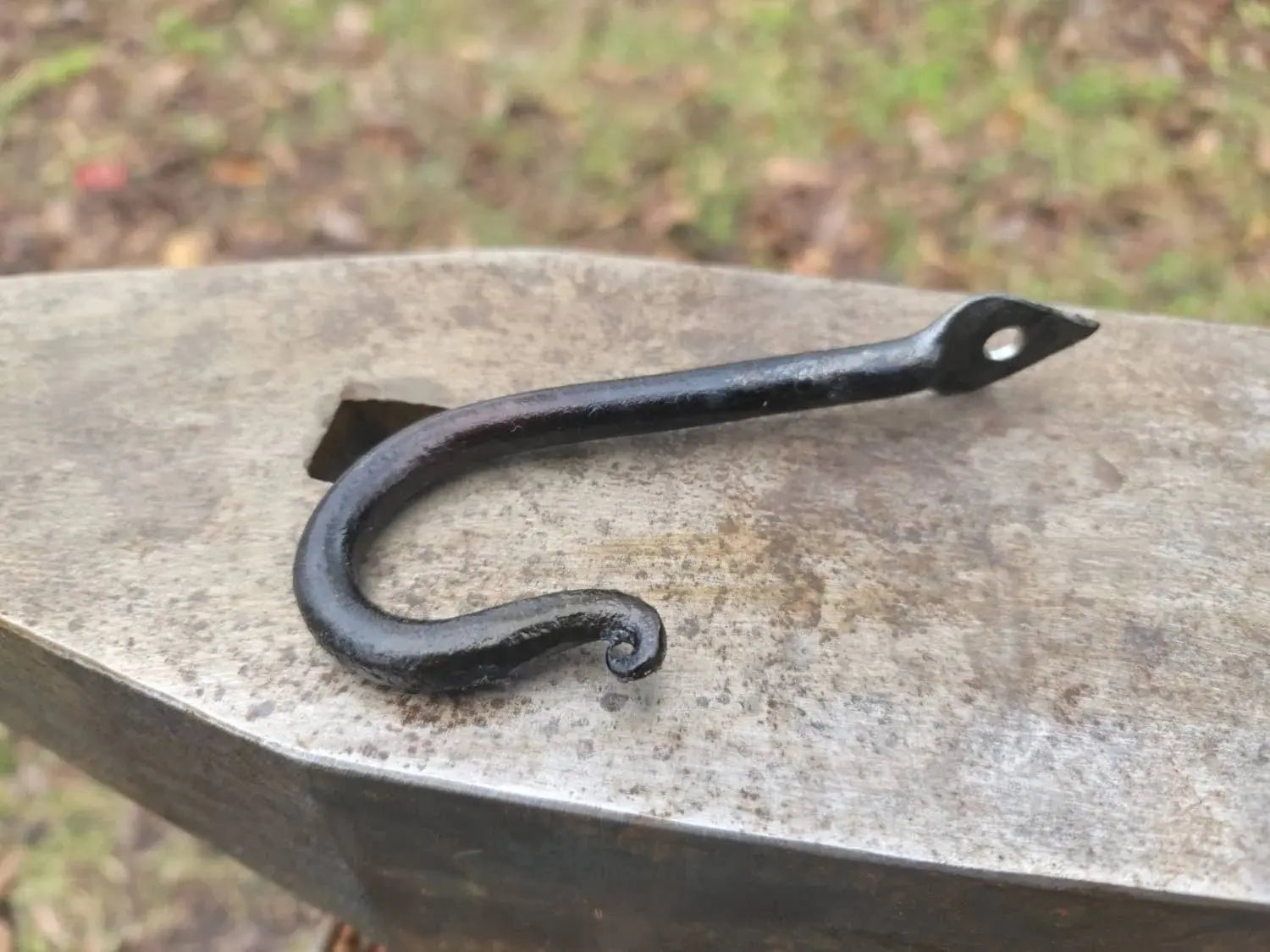 Forged Spade Hook Redbeard's Forge LLC